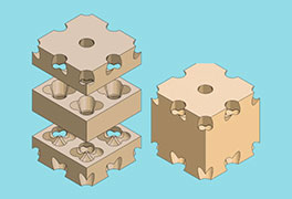 Assembling the core layers